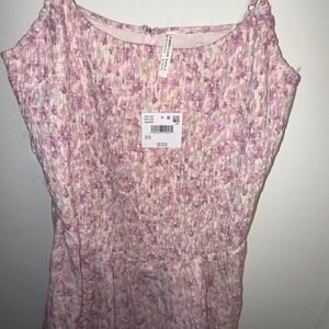 American Eagle Outfitters Pink Floral Dress